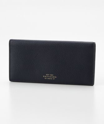 ＜スマイソン＞ BURLINGTON/長札入れ ネイビー 【三越・伊勢丹/公式】
