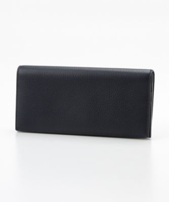 ＜スマイソン＞ BURLINGTON/長札小銭入れ付き ネイビー 【三越・伊勢丹/公式】