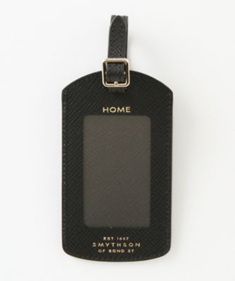 ＜スマイソン＞ PANAMA/ネームタグ ブラック 【三越・伊勢丹/公式】