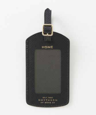 ＜スマイソン＞ PANAMA/ネームタグ ネイビー 【三越・伊勢丹/公式】