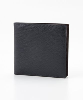 ＜スマイソン＞ PANAMA/2つ折り財布 ネイビー 【三越・伊勢丹/公式】
