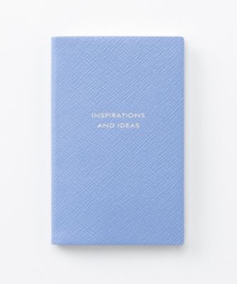 ＜スマイソン＞ パナマノート/INSPIRATIONS AND IDEAS ナイルブルー 【三越・伊勢丹/公式】