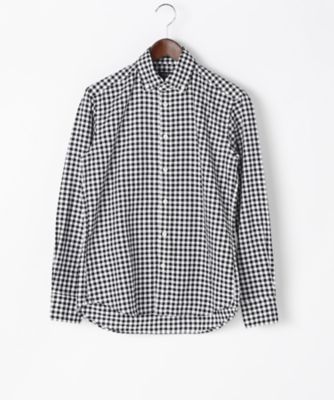 【SALE（三越）】＜エアディム＞ 【S】オックスフォードボタンダウンシャツ(1701-SHE06-LS) ブラック 【三越・伊勢丹/公式】