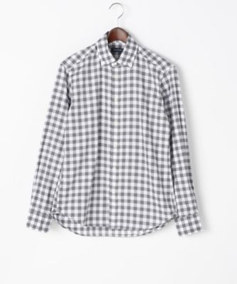【SALE（三越）】＜エアディム＞ 【S】オックスフォードボタンダウンシャツ(1701-SHE07-LS) グレー 【三越・伊勢丹/公式】