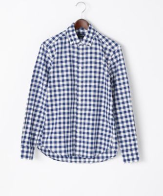 【SALE（三越）】＜エアディム＞ 【S】オックスフォードボタンダウンシャツ(1701-SHE07-LS) ブルー 【三越・伊勢丹/公式】