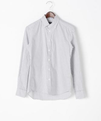 【SALE（三越）】＜エアディム＞ 【S】オックスフォードボタンダウンシャツ(1701-SHE08-LS) グレー 【三越・伊勢丹/公式】