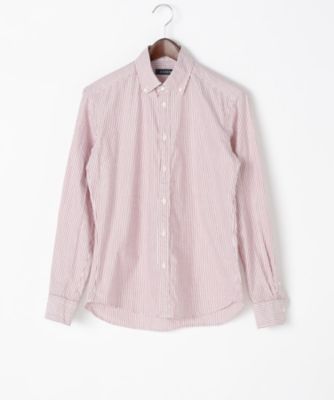 【SALE（三越）】＜エアディム＞ 【S】オックスフォードボタンダウンシャツ(1701-SHE08-LS) レッド 【三越・伊勢丹/公式】