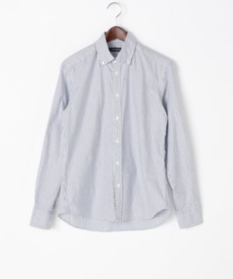 【SALE（三越）】＜エアディム＞ 【S】オックスフォードボタンダウンシャツ(1701-SHE08-LS) ブルー 【三越・伊勢丹/公式】