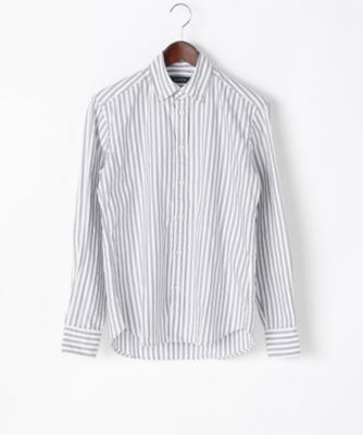 【SALE（三越）】＜エアディム＞ 【S】オックスフォードボタンダウンシャツ(1701-SHE09-LS) グレー 【三越・伊勢丹/公式】