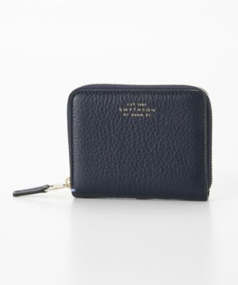 ＜スマイソン＞ BURLINGTON/小銭入れ ネイビー 【三越・伊勢丹/公式】