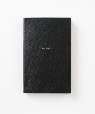 ＜スマイソン＞ パナマノート/NOTE ブラック 【三越・伊勢丹/公式】