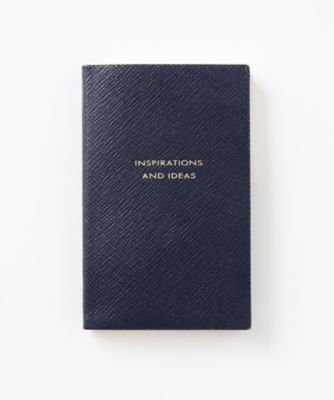 ＜スマイソン＞ パナマノート/INSPIRATIONS AND IDEAS ネイビー 【三越・伊勢丹/公式】