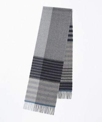 【SALE（三越）】＜イセタンメンズ/ISETAN MEN'S＞ カシミヤマフラー(16FWAU2102) チャコール 【三越・伊勢丹/公式】