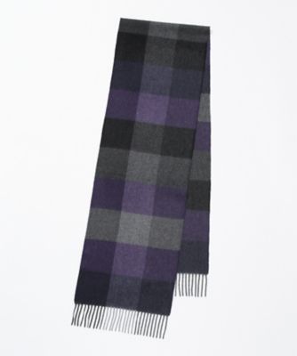 【SALE（三越）】＜イセタンメンズ/ISETAN MEN'S＞ カシミヤマフラー(16FWAU2104) ダークパープル 【三越・伊勢丹/公式】