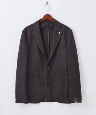 ＜タリアトーレ/TAGLIATORE＞ ▼シングル2ボタン ジャケット(72/1S22K/61SIG070) M1057・ブラウン 【三越・伊勢丹/公式】
