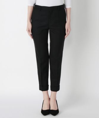 【SALE（三越）】＜beautiful people/ビューティフルピープル＞ ノータックパンツ(3635105030) ブラック 【三越・伊勢丹/公式】