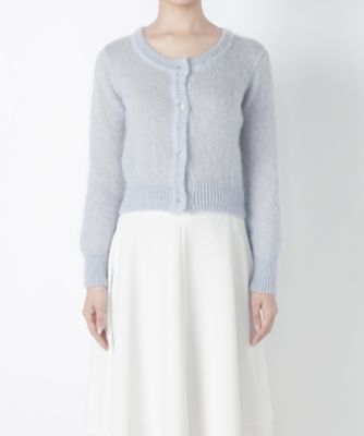 【SALE（三越）】＜NEEDLE DESIGN/ニードルデザイン＞ モヘア混カーディガン(ND1620101) ペールブルー 【三越・伊勢丹/公式】