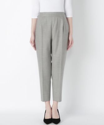 【SALE（三越）】＜NEEDLE DESIGN/ニードルデザイン＞ テーパードパンツ(ND1620223) ライトグレー 【三越・伊勢丹/公式】