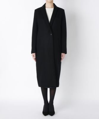 【SALE（三越）】＜NEEDLE DESIGN/ニードルデザイン＞ チェスターコート(ND1620222) ブラック 【三越・伊勢丹/公式】