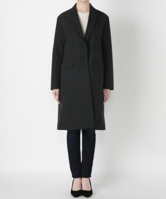 【SALE（三越）】＜プライムガーデン/PRIME GARDEN＞ 中綿チェスターコート PG62DO003 クロ 【三越・伊勢丹/公式】