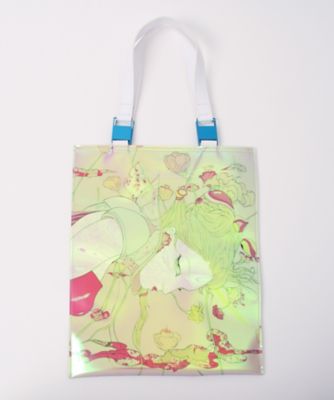 【SALE（三越）】＜nippoppin＞ トートバッグ(CG6S-YN02) ピンクホワイトB 【三越・伊勢丹/公式】