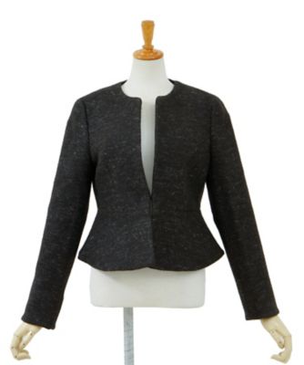 【SALE（三越）】＜KEITAMARUYAMA/ケイタマルヤマ＞ ツイードジャージージャケット 100056 グレー 【三越・伊勢丹/公式】