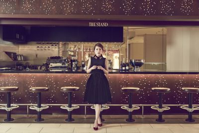 ＜マーリエ パー エフデ＞ x<Chay>x<Isetan girl> トリアセベロアワンピース(5973121958) クロ(10) 【三越・伊勢丹/公式】