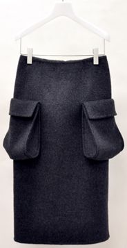 ＜POSTELEGANT＞ REVER SKIRT(No.0003(SK17A0001)) 【三越・伊勢丹/公式】