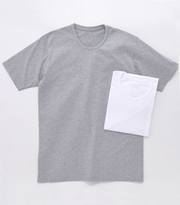 ＜デュークマディソン/DUKE MADISON＞ 丸首Tシャツ(DD1313/サイズS-4L) 白 【三越・伊勢丹/公式】