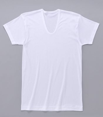 ＜デュークマディソン/DUKE MADISON＞ Uネック半袖シャツ(DU1116) 【三越・伊勢丹/公式】