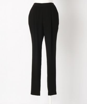 ＜エンフォルド/ENFOLD＞ TAジョーゼットゴムジョッパーズ(300AS631-2680) BLK 【三越・伊勢丹/公式】