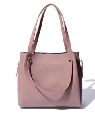 ＜レリアン/Leilian＞ ハンドバッグ パープル 【三越・伊勢丹/公式】