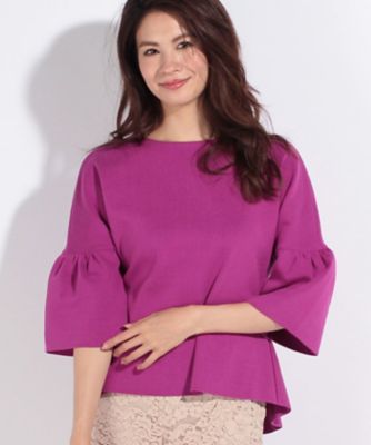 ＜ELISA＞ マーレプルオーバー パープル 【三越・伊勢丹/公式】