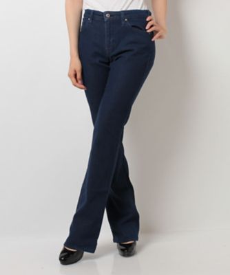 ＜レリアン/Leilian＞ ロングジーンズ ネービーブルー 【三越・伊勢丹/公式】