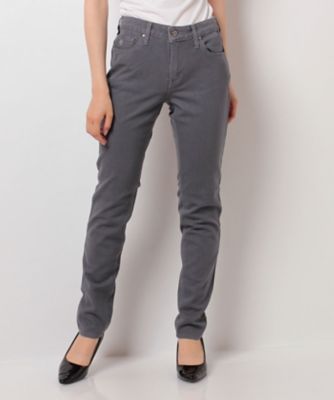 ＜レリアン/Leilian＞ ストレートパンツ グレー 【三越・伊勢丹/公式】