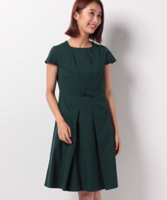 ＜ELISA＞ ディクロスタフタ ダークグリーン 【三越・伊勢丹/公式】