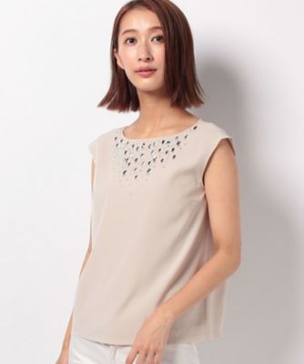 ＜ELISA＞ デシンクロス ベージュ 【三越・伊勢丹/公式】