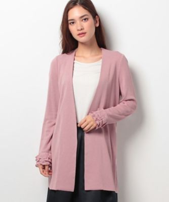 ＜ELISA＞ レーヨンウールブレンド ピンク 【三越・伊勢丹/公式】