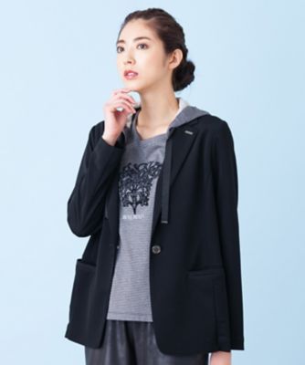 ＜レリアン/Leilian＞ 【BALMAIN】テーラードジャケット クロ 【三越・伊勢丹/公式】