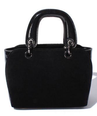 ＜ELISA＞ ブライトベロア クロ 【三越・伊勢丹/公式】