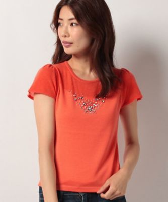 ＜ELISA＞ ブークレーウール オレンジ 【三越・伊勢丹/公式】