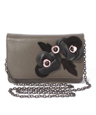 ＜ELISA＞ 【25ans11月号掲載アイテム】フラワーLADY ダークグリーン 【三越・伊勢丹/公式】