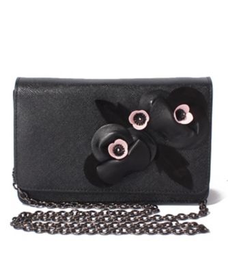 ＜ELISA＞ 【25ans11月号掲載アイテム】フラワーLADY クロ 【三越・伊勢丹/公式】