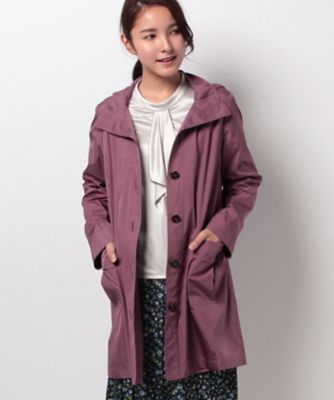 ＜レリアン/Leilian＞ フードつきアウター ピンク 【三越・伊勢丹/公式】