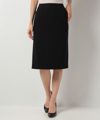 ＜レリアン プラスハウス＞ 大きいサイズ 【セットアップ対応商品】タイトスカート クロ 【三越・伊勢丹/公式】