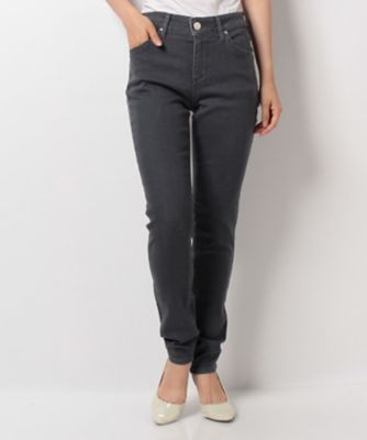 ＜CARA O CRUZ＞ スキニーデニム グレー 【三越・伊勢丹/公式】