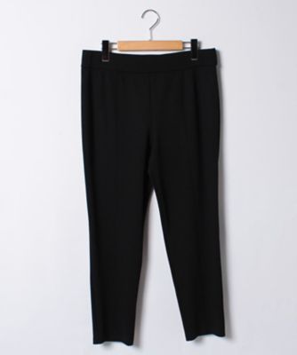 ＜レリアン プラスハウス＞ 大きいサイズ クロップドパンツ クロ 【三越・伊勢丹/公式】