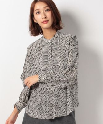 ＜OLD ENGLAND＞ BINDAプリントブラウス オフホワイト 【三越・伊勢丹/公式】