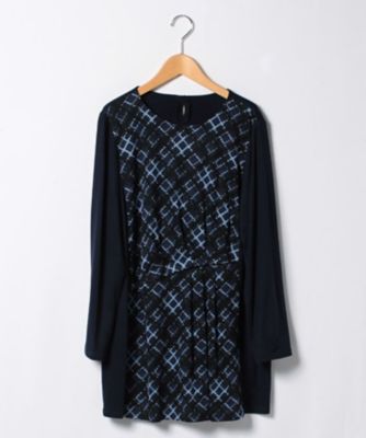 ＜レリアン プラスハウス＞ 大きいサイズ チュニックブラウス アオ 【三越・伊勢丹/公式】