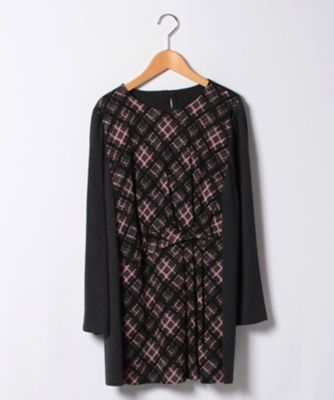 ＜レリアン プラスハウス＞ 大きいサイズ チュニックブラウス アカ 【三越・伊勢丹/公式】